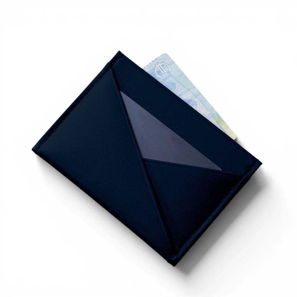 Credit Card Caddy Midnight Blue