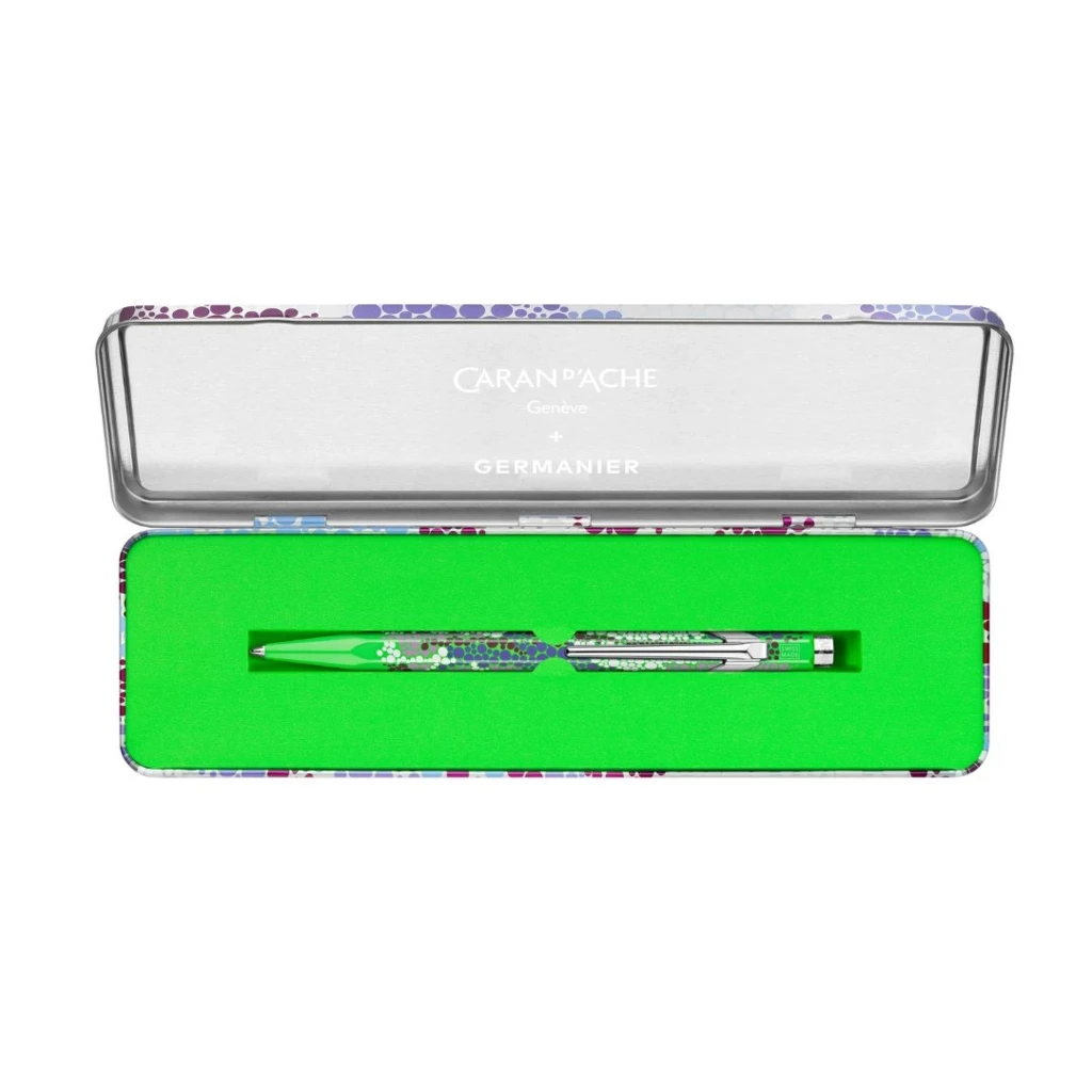 Caran d'Ache 849 Germanier Ballpoint Pen Neon Green