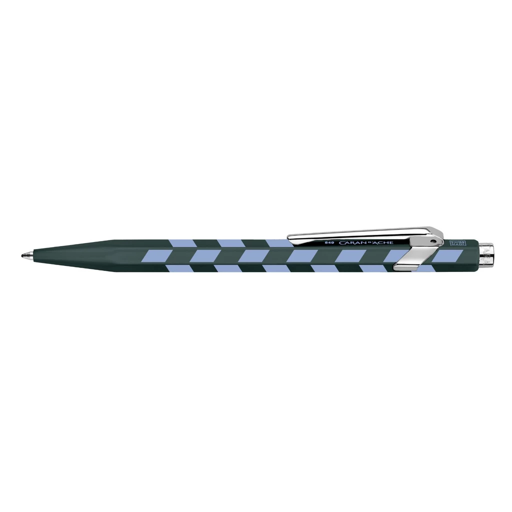 Ballpoint Pen - green - Caran d'Ache 849 Mosaic 