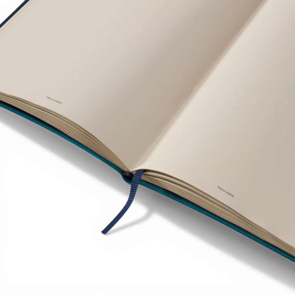 Notebook Journal S plain Petrol Green