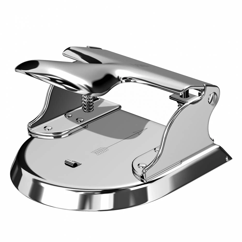 El Casco M200 Hole Punch, chrome