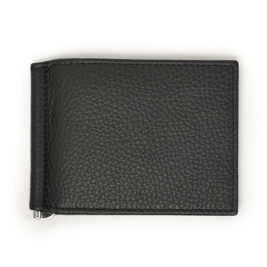 Card Wallet with Money Clip Adri, 6 cc, leather