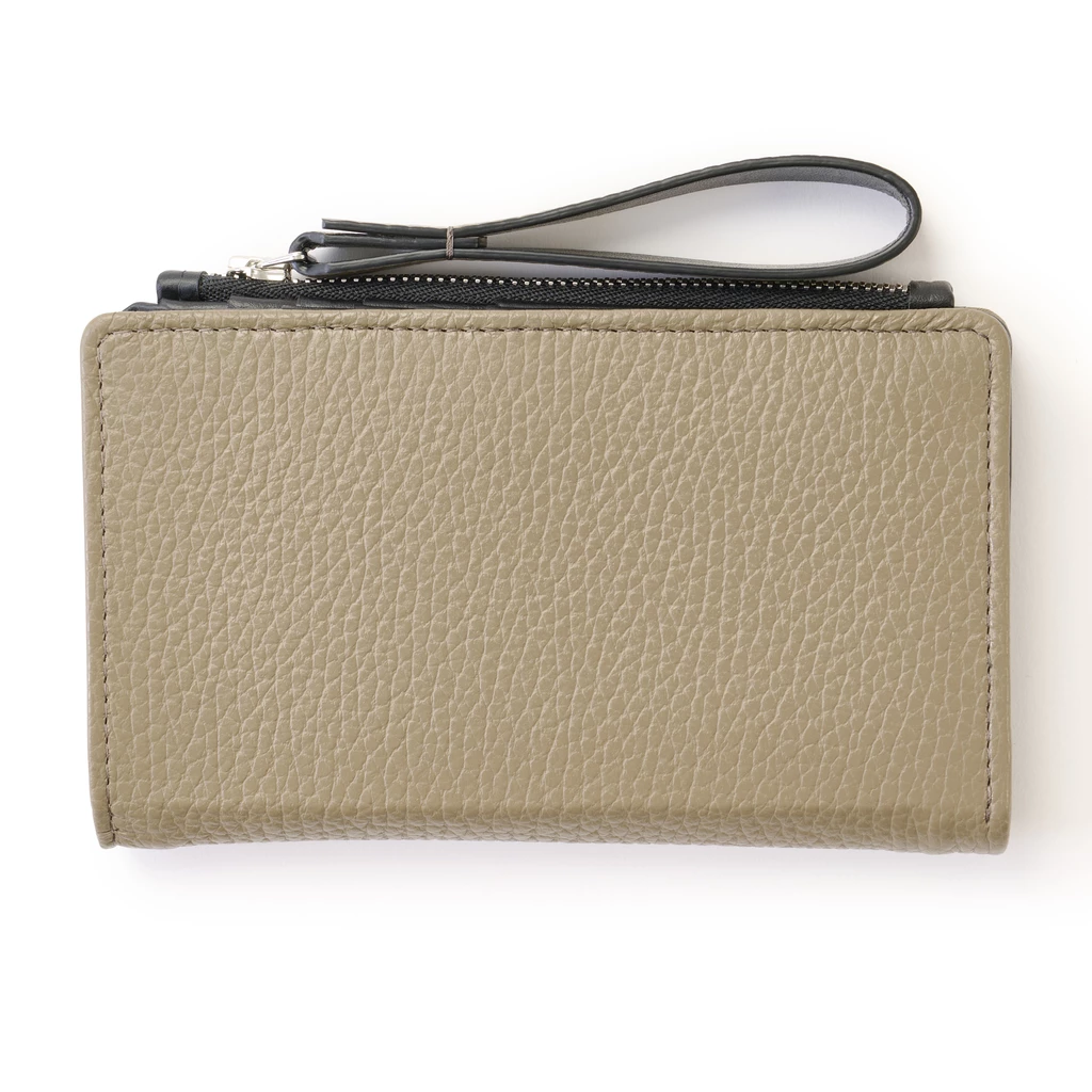 Bethge - Wallet Adri - Women - Leather - Zip - 10 Card Slots - black