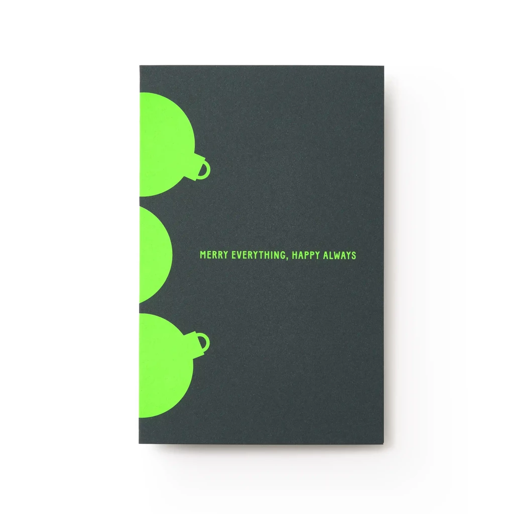 MERRY EVERYTHING, HAPPY ALWAYS Christmas Card