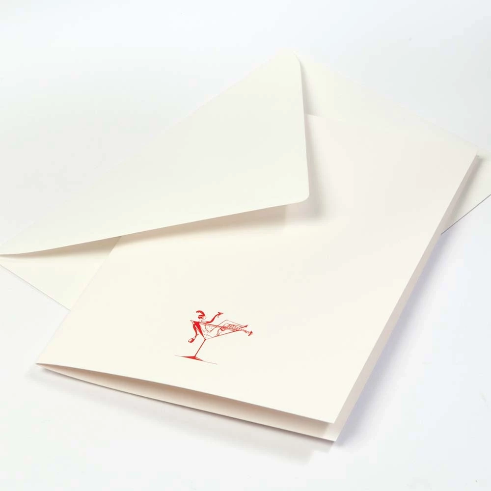 grusskarte_lady_in_champagne_rot_3 Greeting card lady in champagne red