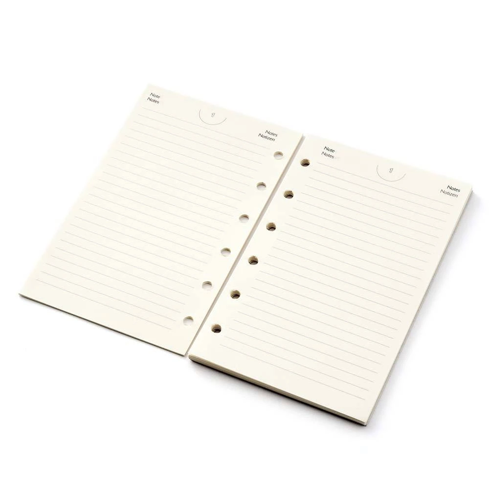 Refill for Pocket Planner, notes pages, ruled
