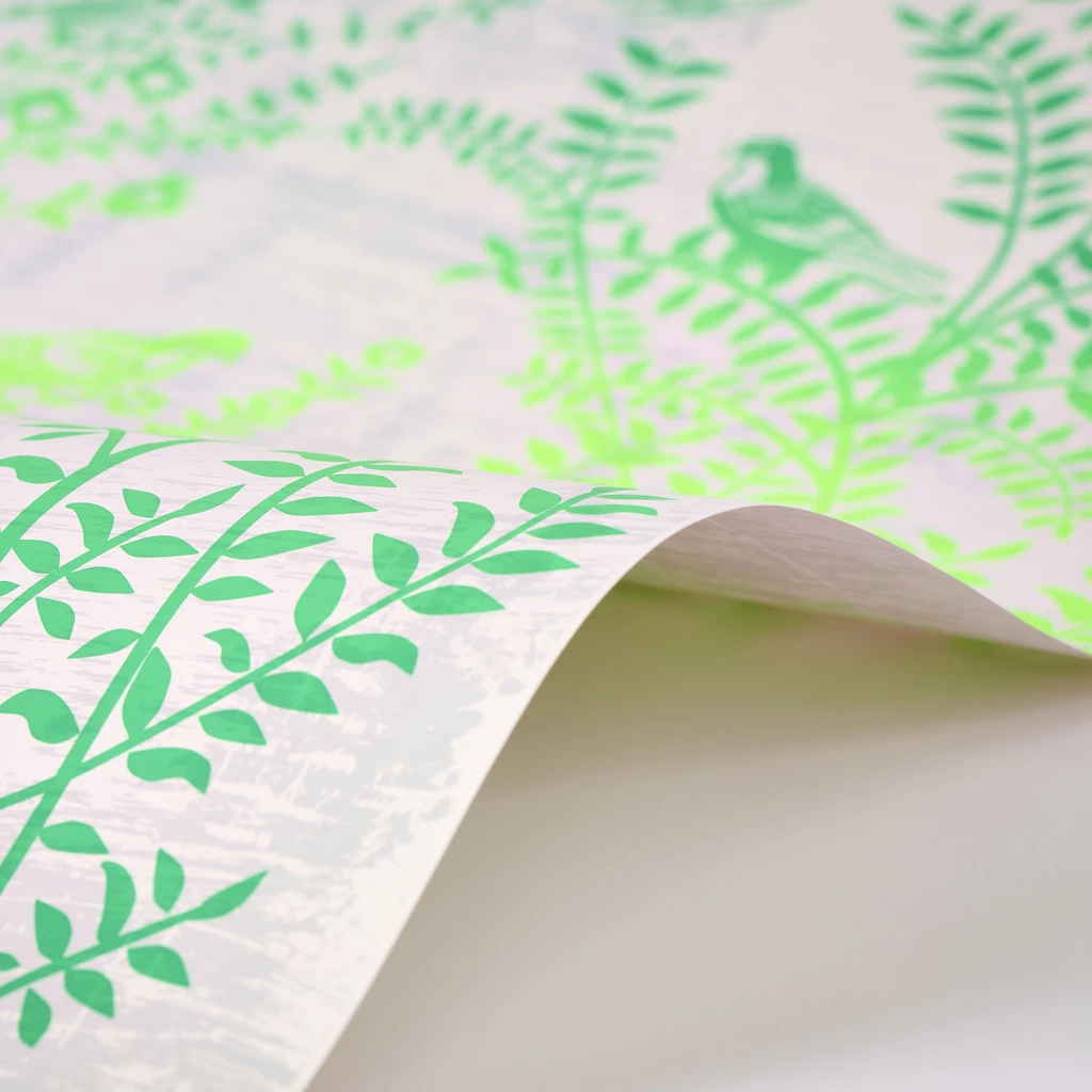 Wrapping paper Paradise green 50 x 70 cm, 3 sheets