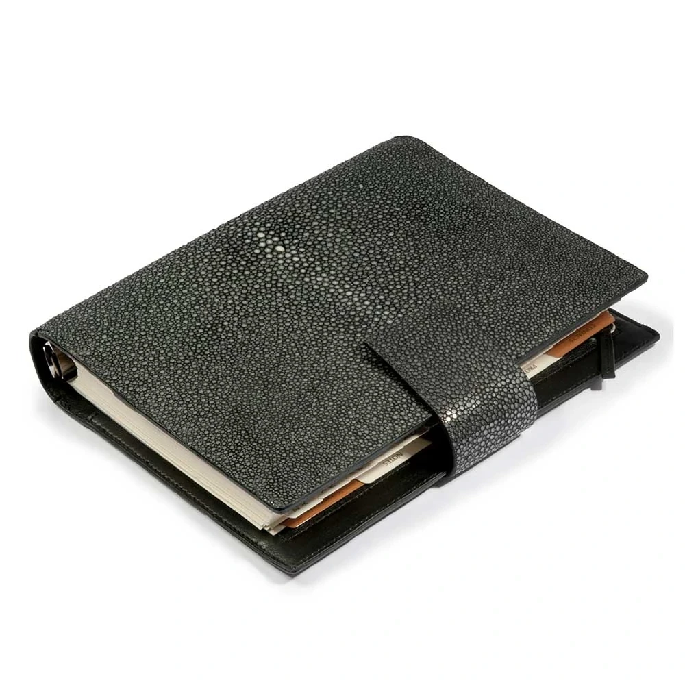 leder_system_planer_rochenleder_schwarz_3 System Planner, stingray leather, black