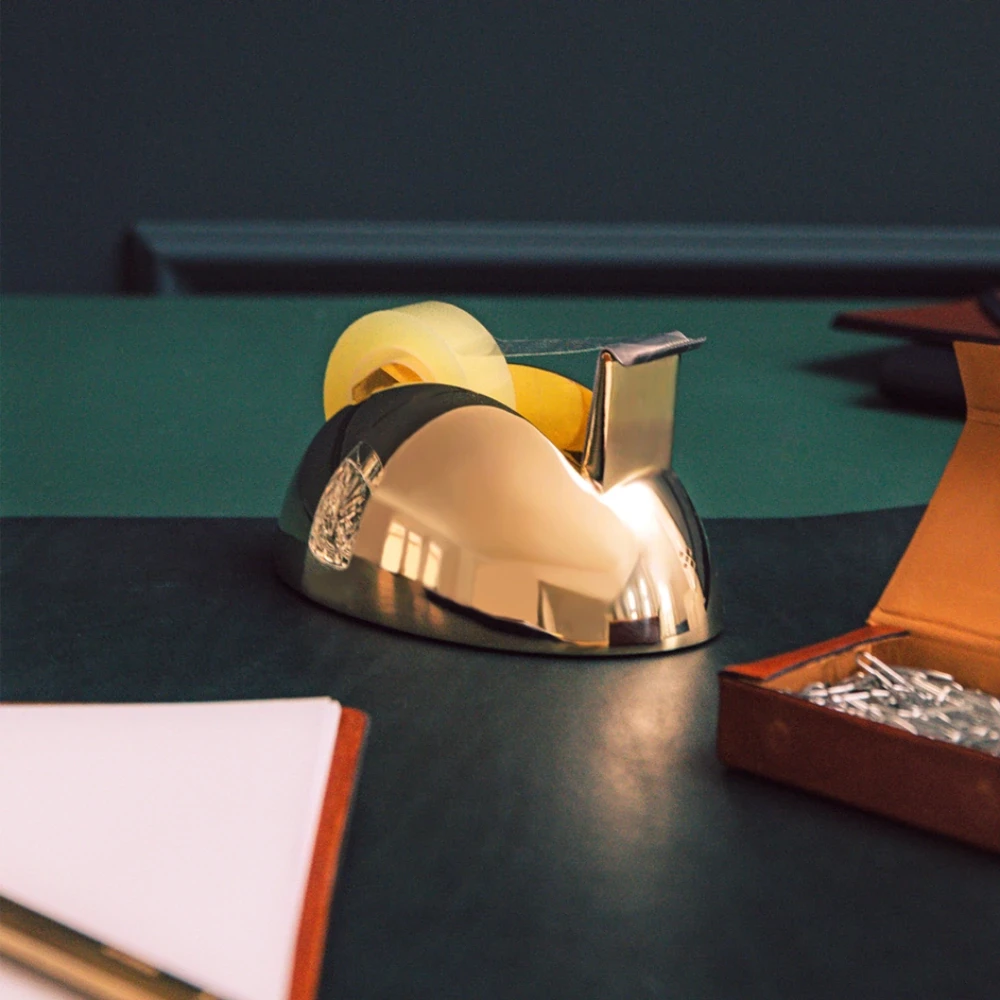 LEGENDÄR Tape Dispenser SOLYD, brass