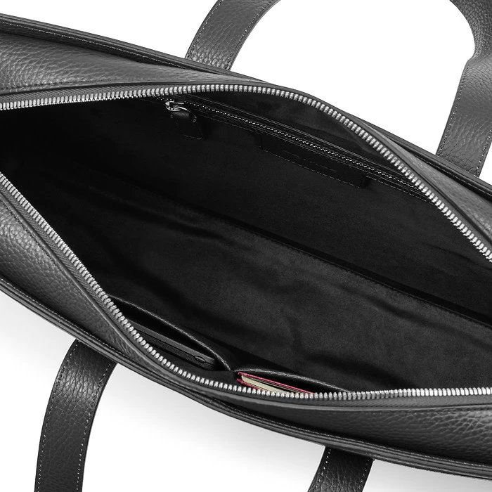 Edge Adri Leather Briefcase – Black