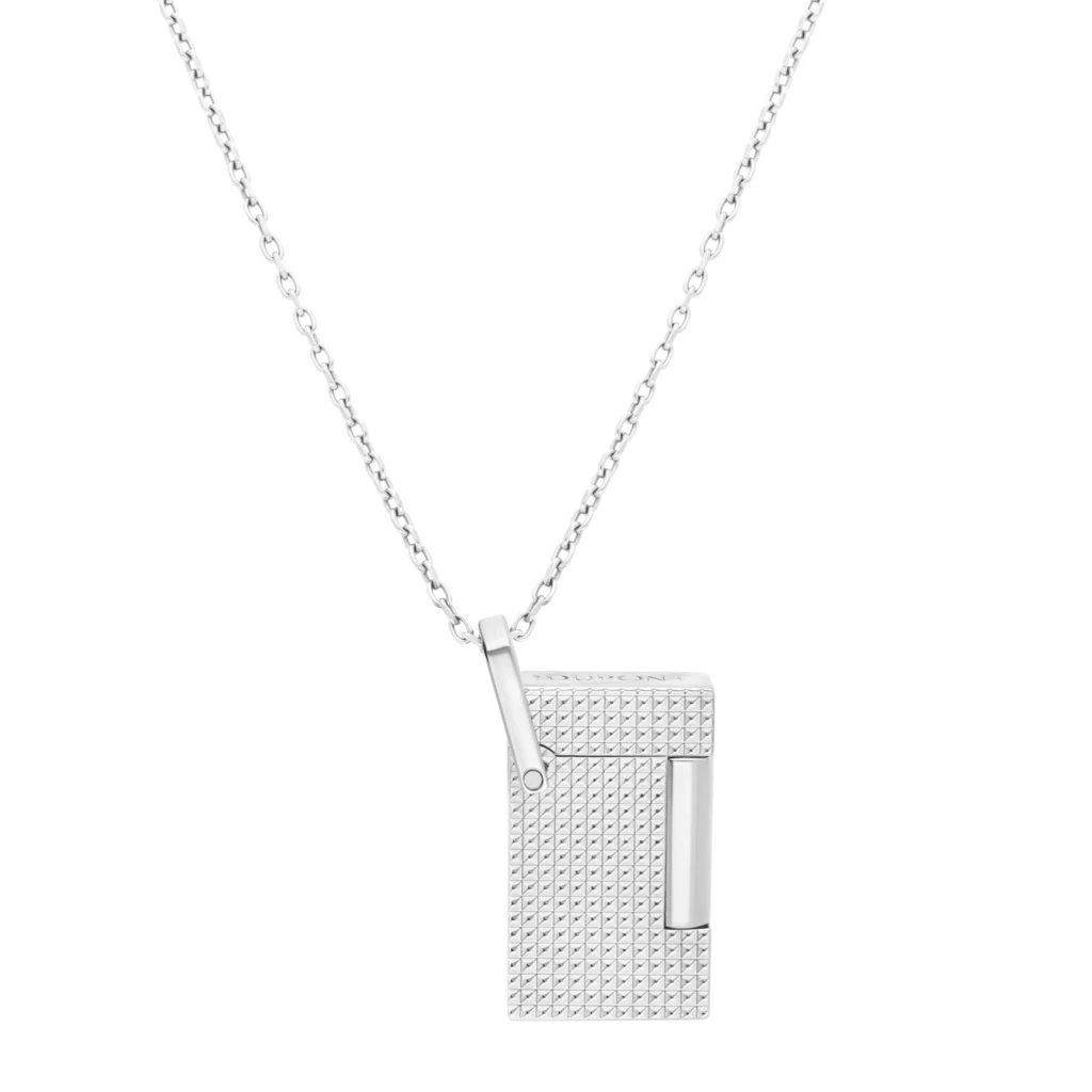 S.T. Dupont Lighter Necklace – Silver