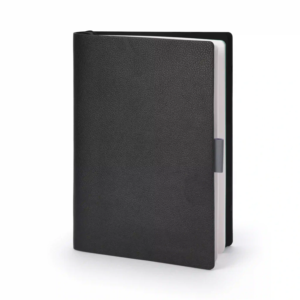 Whitebook Calf Soft leather ML black