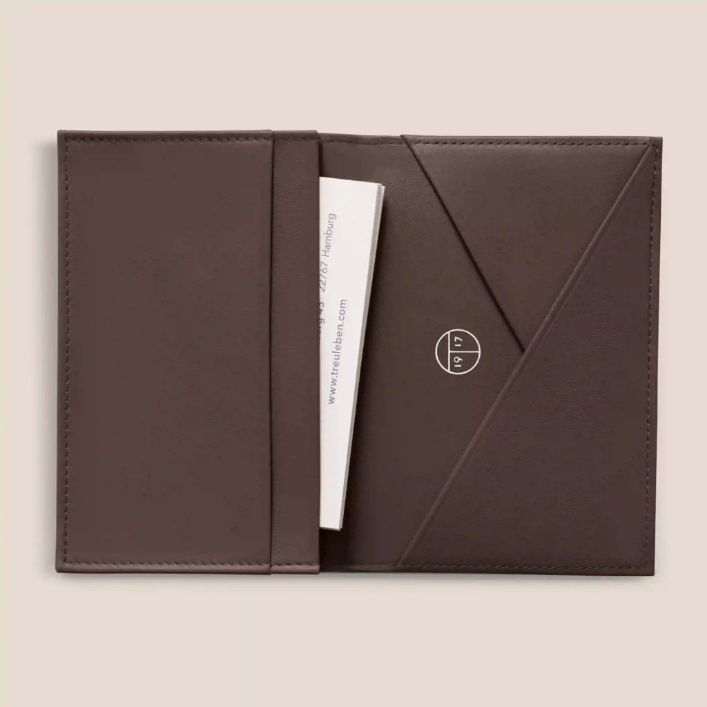 Business Card Caddy French Roast