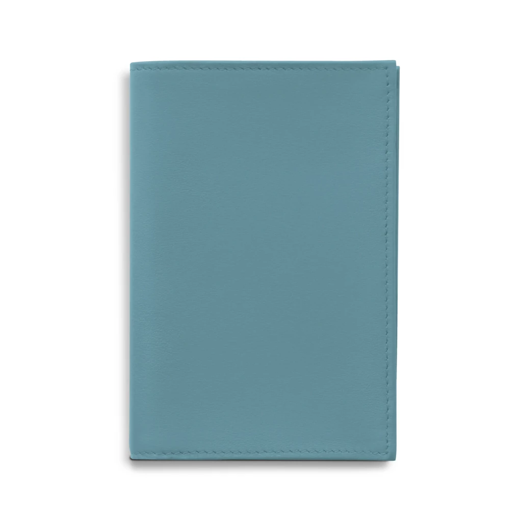 Business Card Caddy PigeonBlue