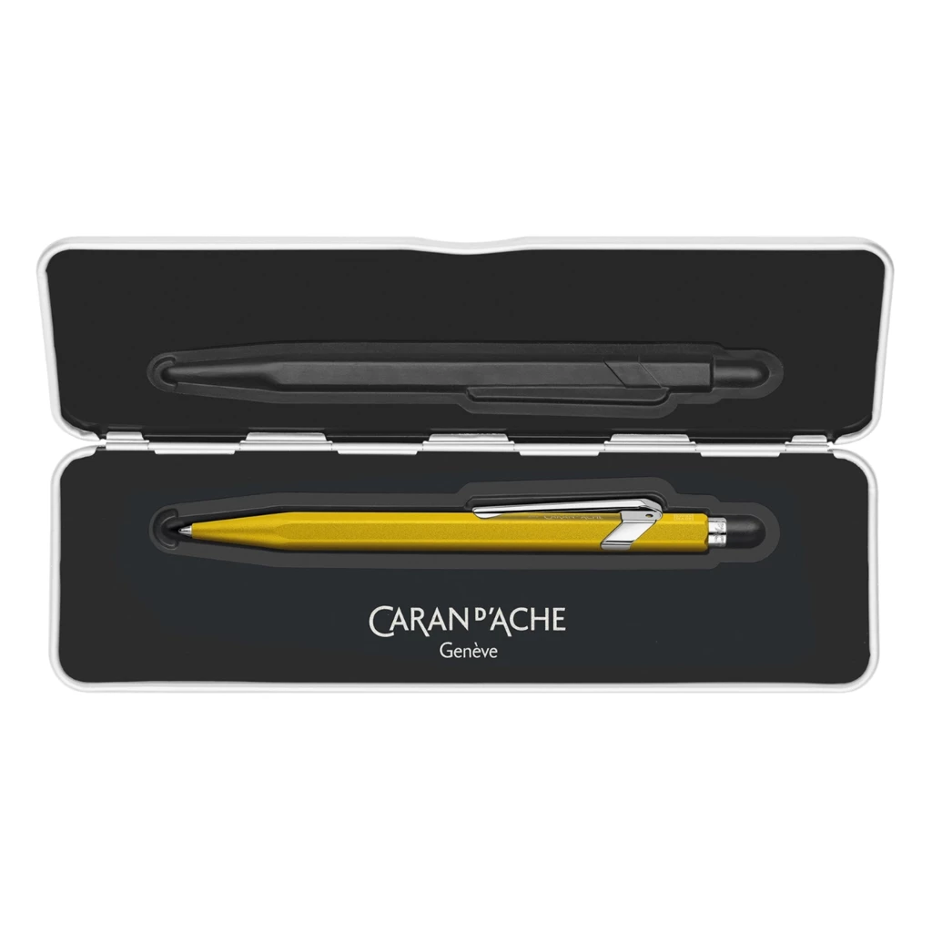 Caran d'Ache 849 Colormat-X Ballpoint Pen, yellow
