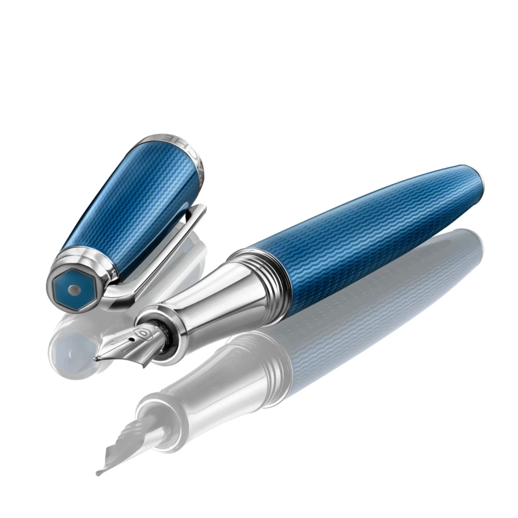 Caran d'Ache Léman Grand Bleu  Fountain Pen, nib M