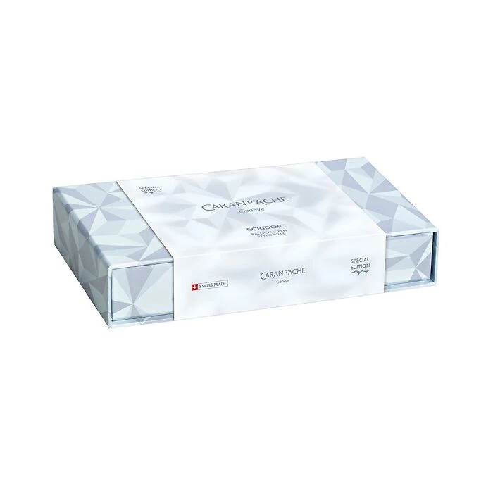 Caran d'Ache Ecridor Ballpoint Pen Set Alpine Frost