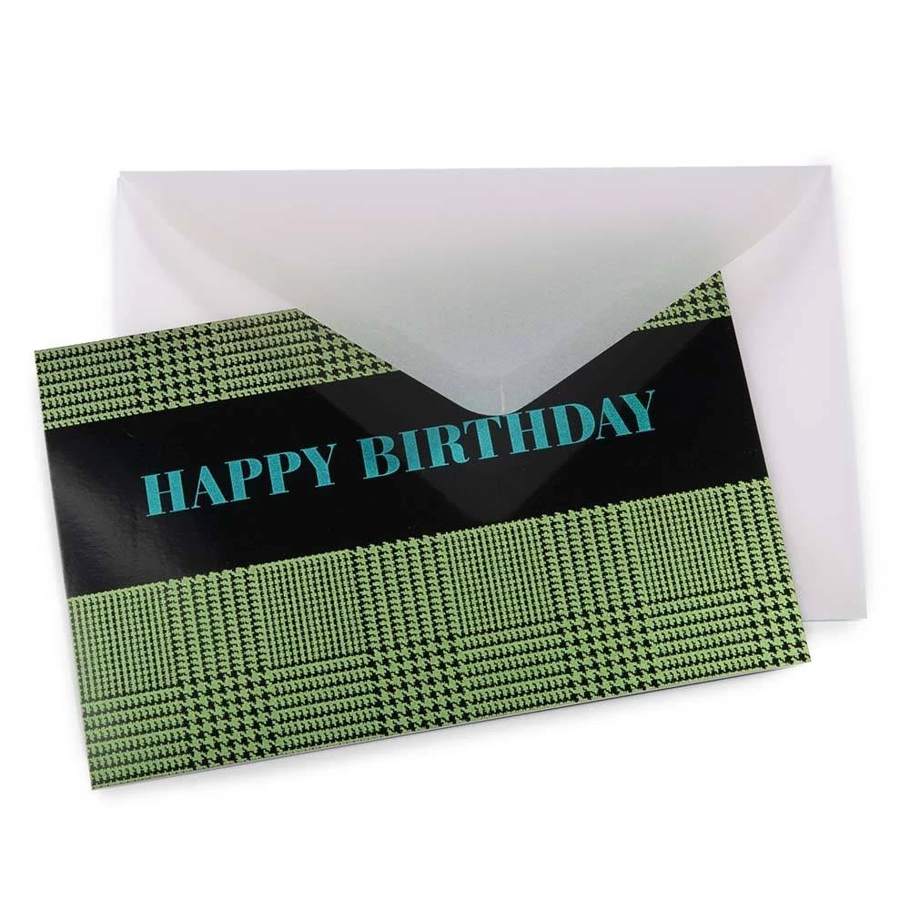 grusskarte_geburtstag_glenncheck_1 Greeting card Geburtstag Glenncheck