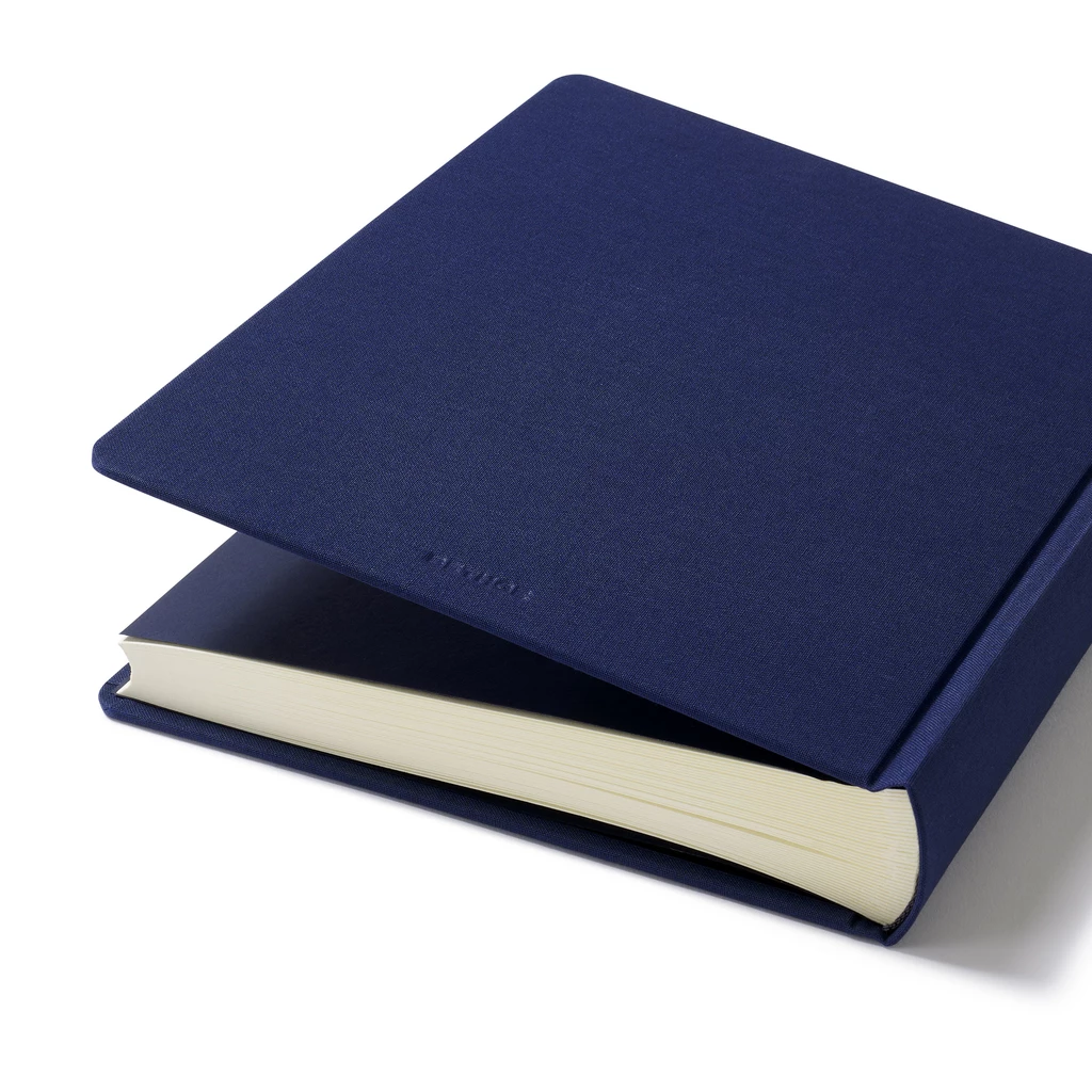 Photo Album 80 Pages Linen Navy