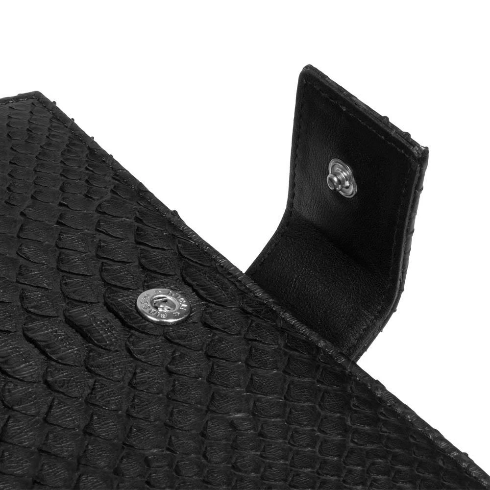 Personal Organiser, python leather, black