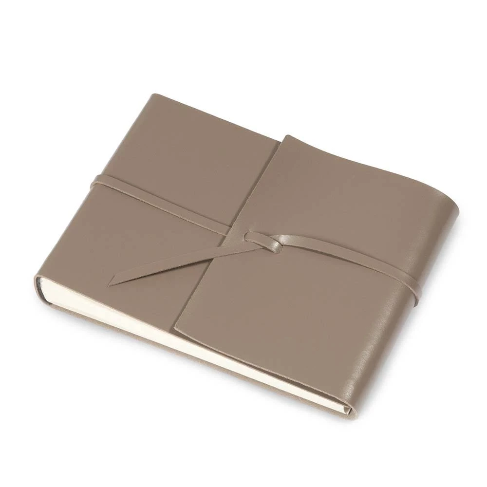 Photo Album, 25 pages, leather cover, 20.5x15 cm, latte