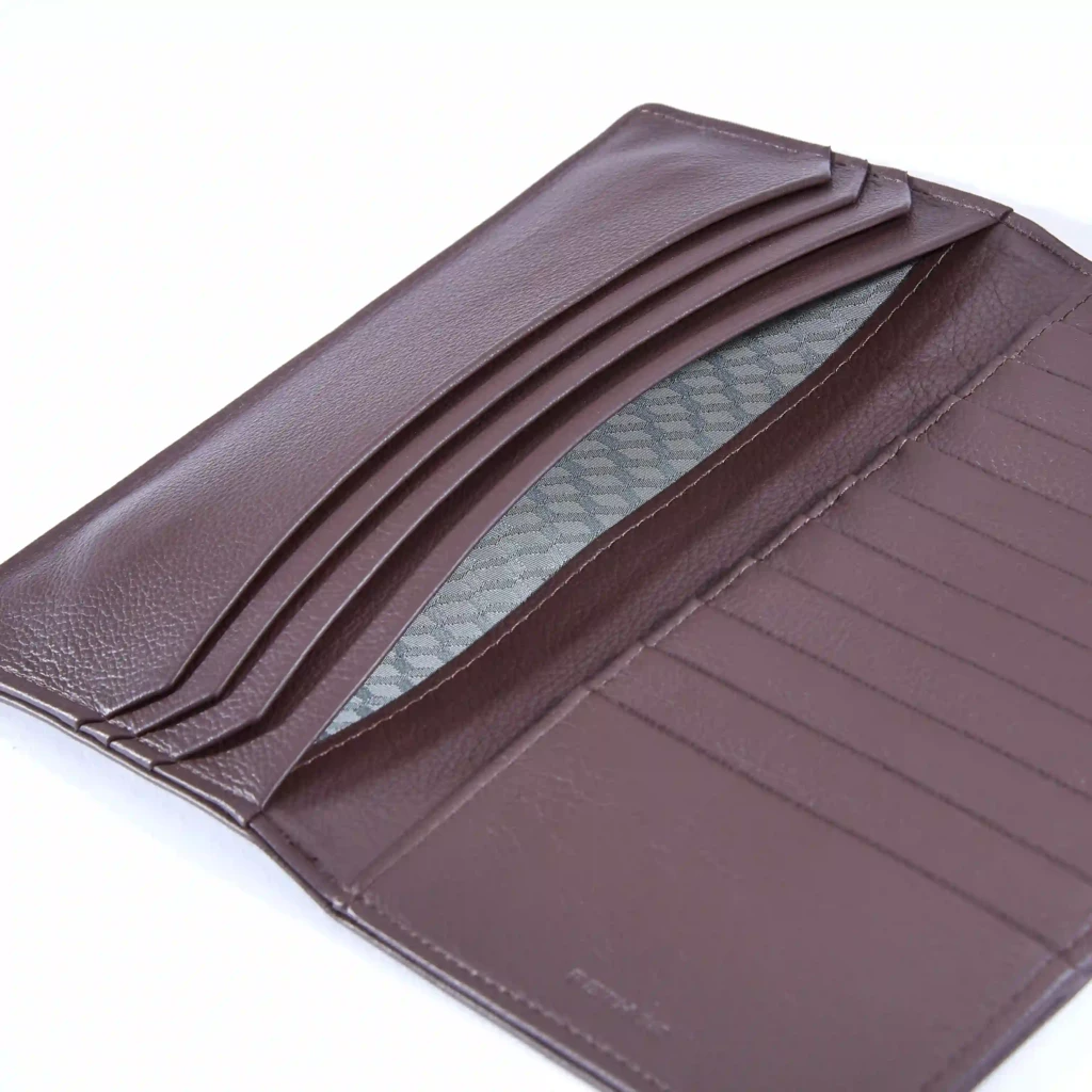 Slim Wallet, 10 cc, Kollektion 1977, leather, brown