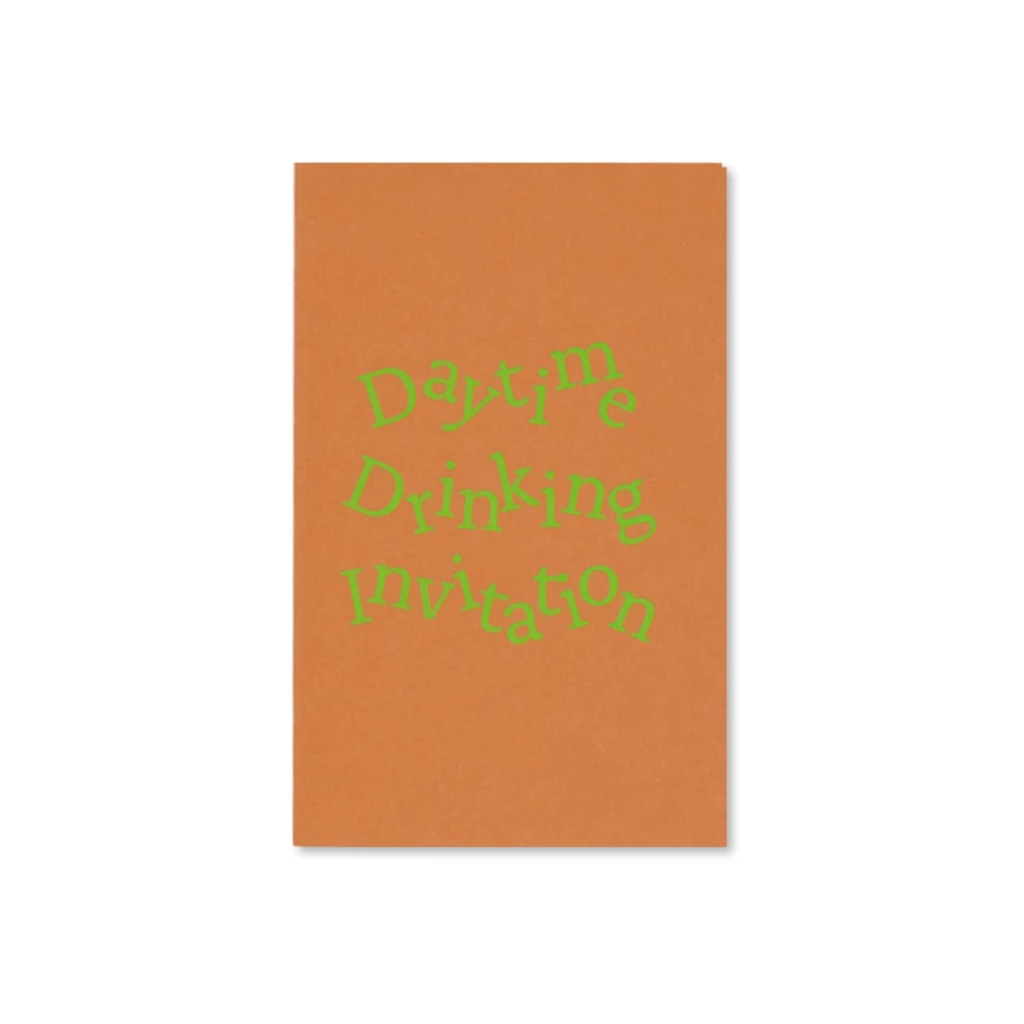 Greeting card set Daytime Drinking Invitation Mini with 5 cards