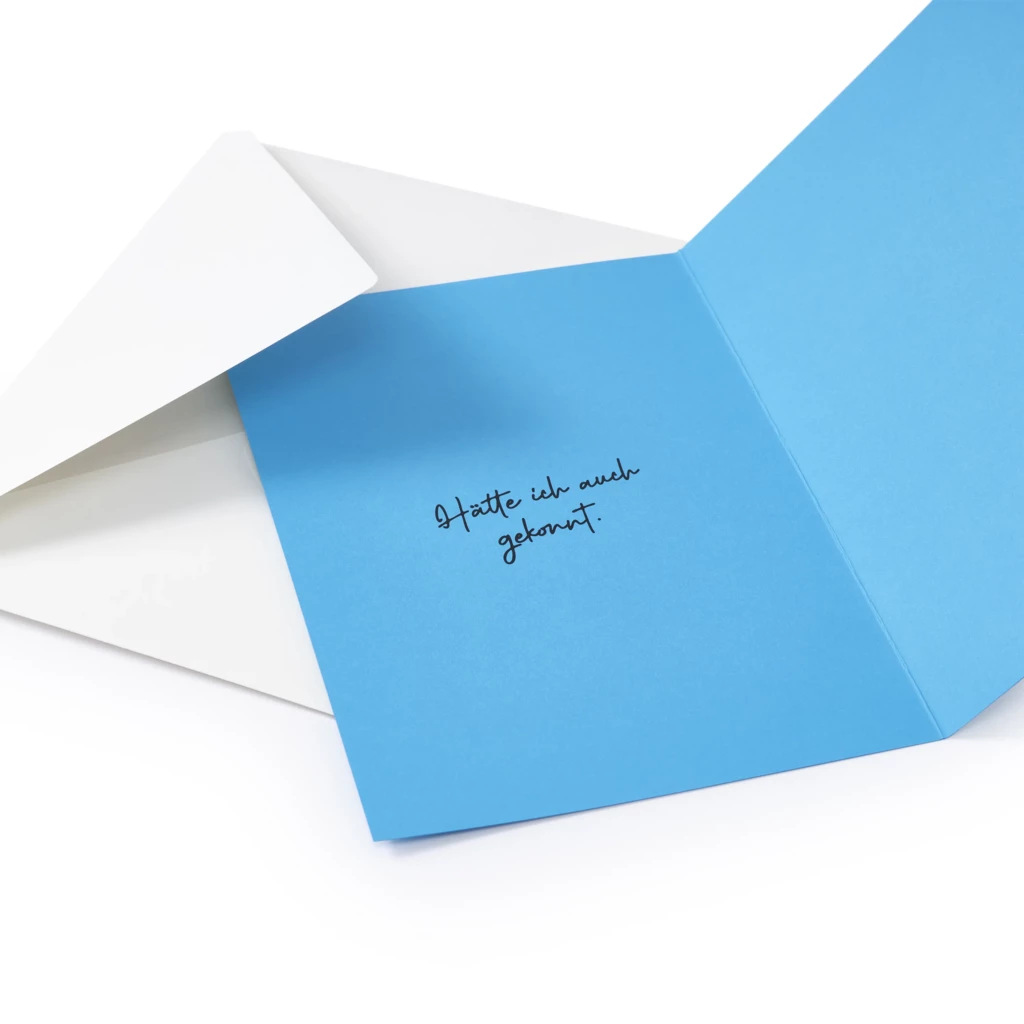 grusskarte_haette_ich_auch_gekonnt_a5_ma_gridd_2 Greeting card “Hätte ich auch gekonnt.” A5 M.A. Gridd