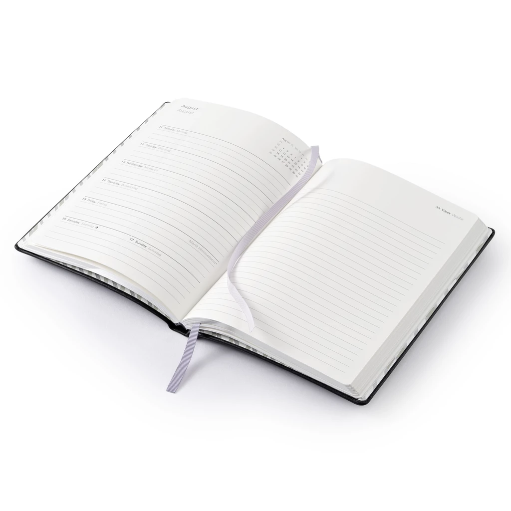 Weekly Planner Notes 2027 Verona Black