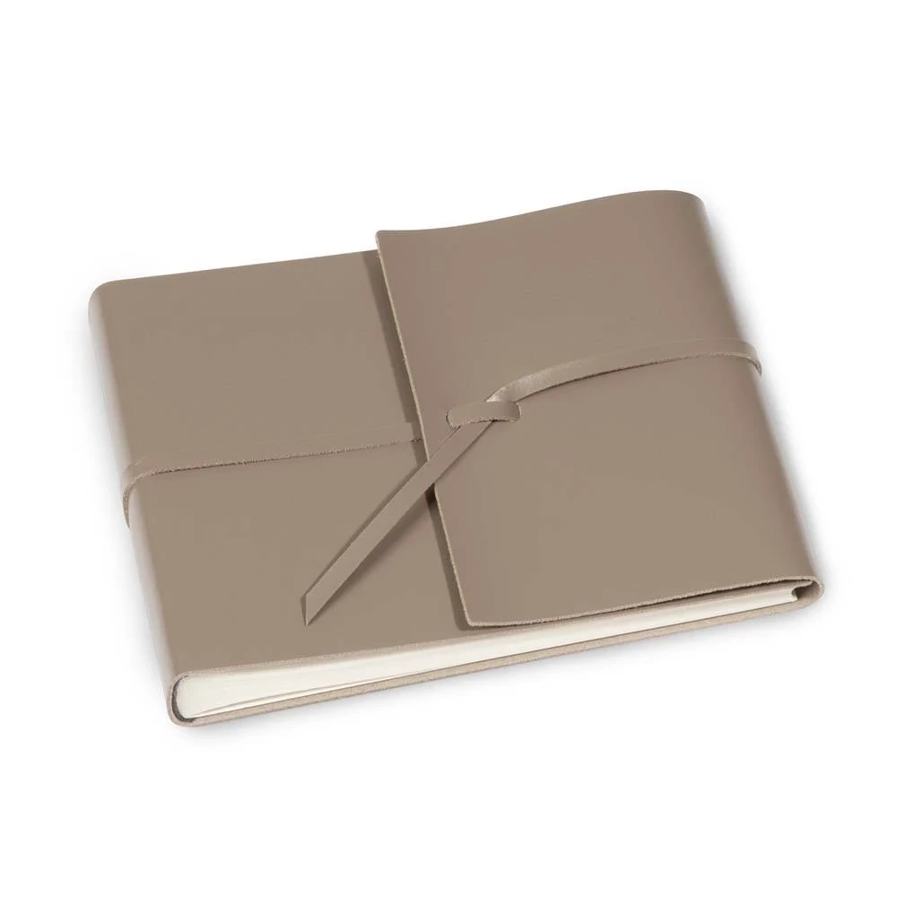 Photo Album, 25 pages, leather cover, 20.5x15 cm, latte