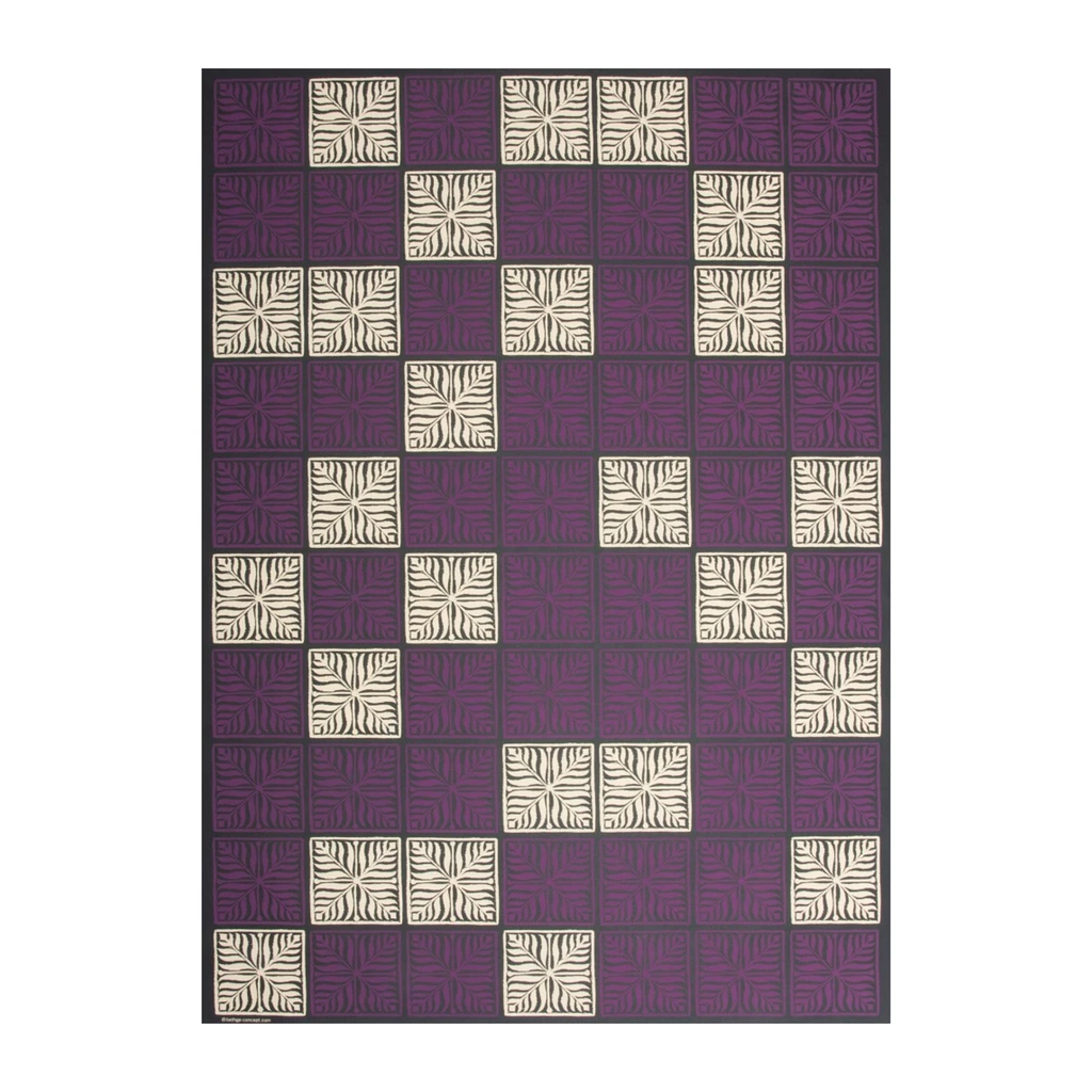Wrapping paper sari black 50 x 70 cm, 3 sheets