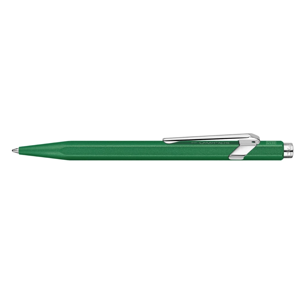 Caran d'Ache 849 Colormat-X Ballpoint Pen, green