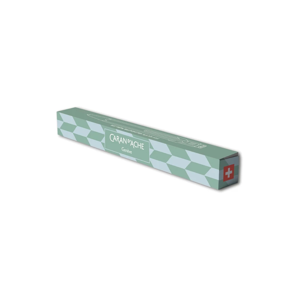 Ballpoint Pen - turquoise - Caran d'Ache 849 Mosaic