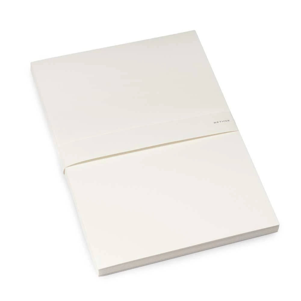 100 letterheads A4, Opal Ecru