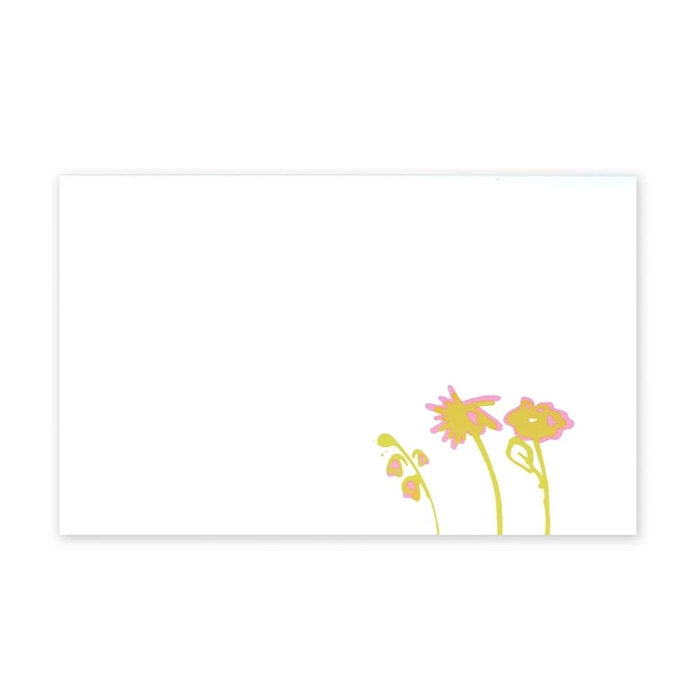Greeting card flowers mini