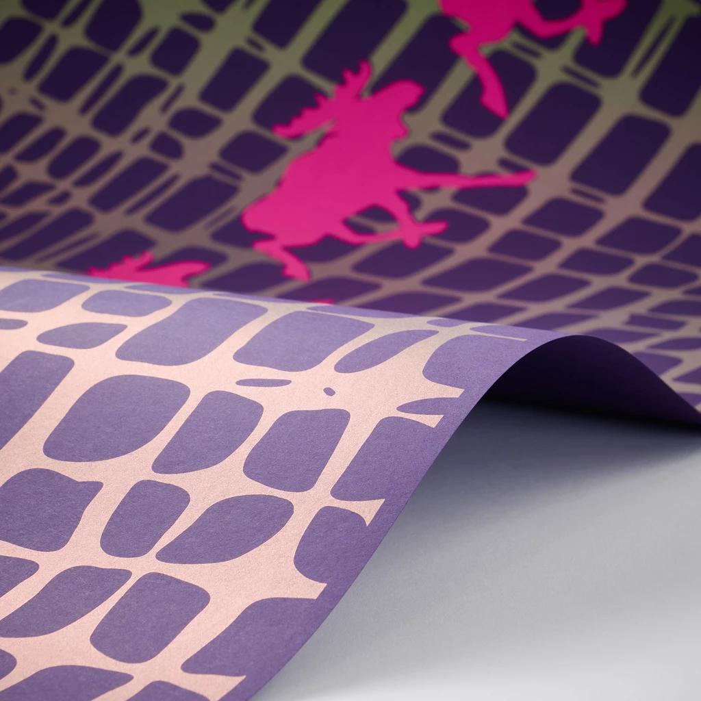 Wrapping paper master of the woods 50  x 70 cm, 3 sheets