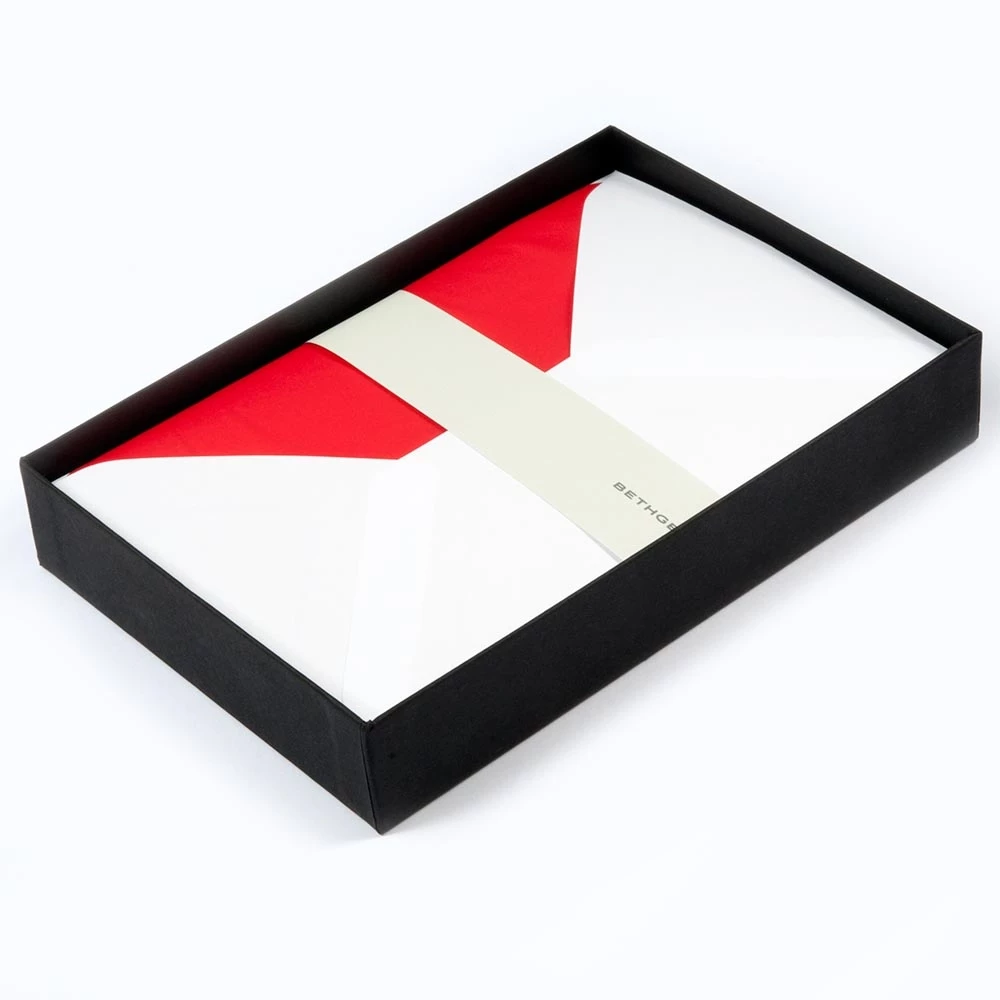 25_umschlaege_diplomat_smooth_white_rotes_seidenfutter_2 25 Diplomat envelopes, Smooth White, red silk lining