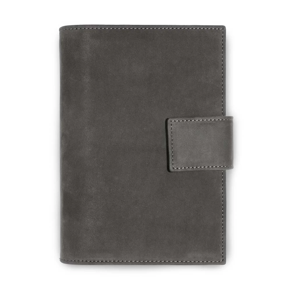 Personal Organiser, leather wash, dark grey