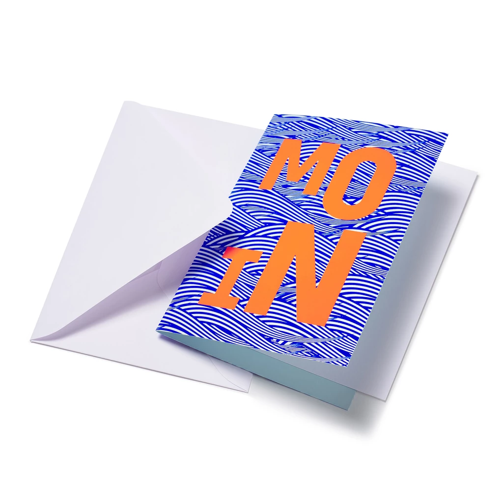 Greeting Card Wave Moin 