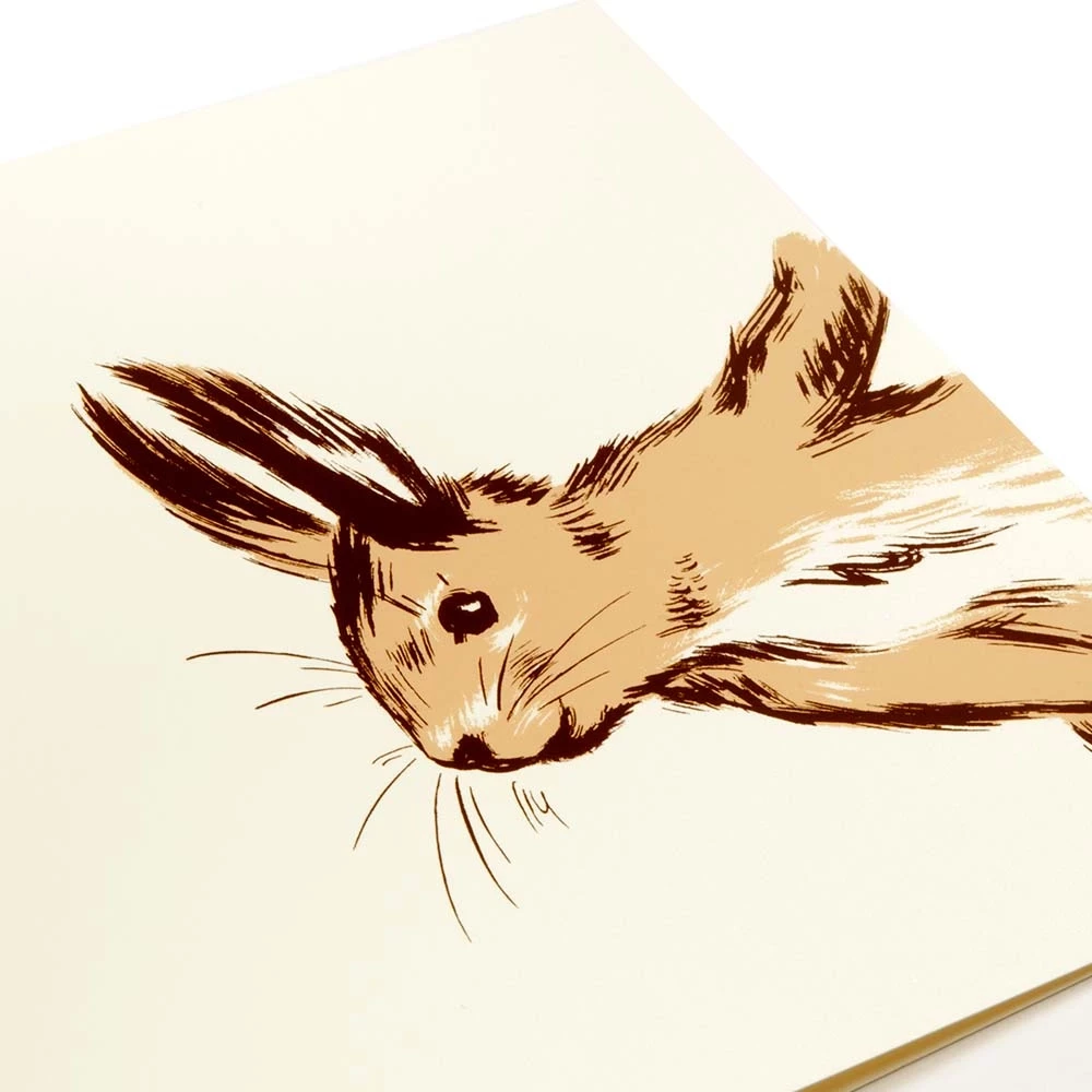 Greeting card squirrel