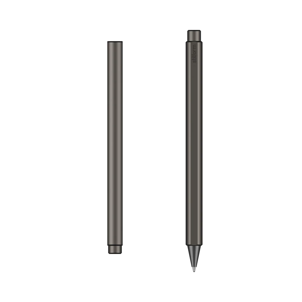 stilform FLOW Rollerball, titanium, black