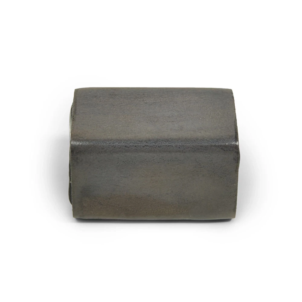 Dice Game with 2 Dice in Leather Box, grey
