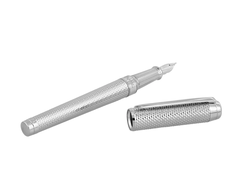 S.T. Dupont ETERNITY XL Fountain Pen, silver