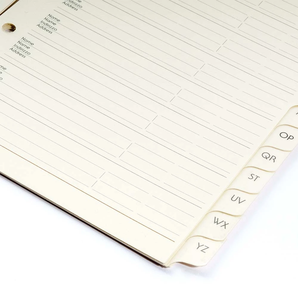 Refill for Personal Planner, A–Z address index