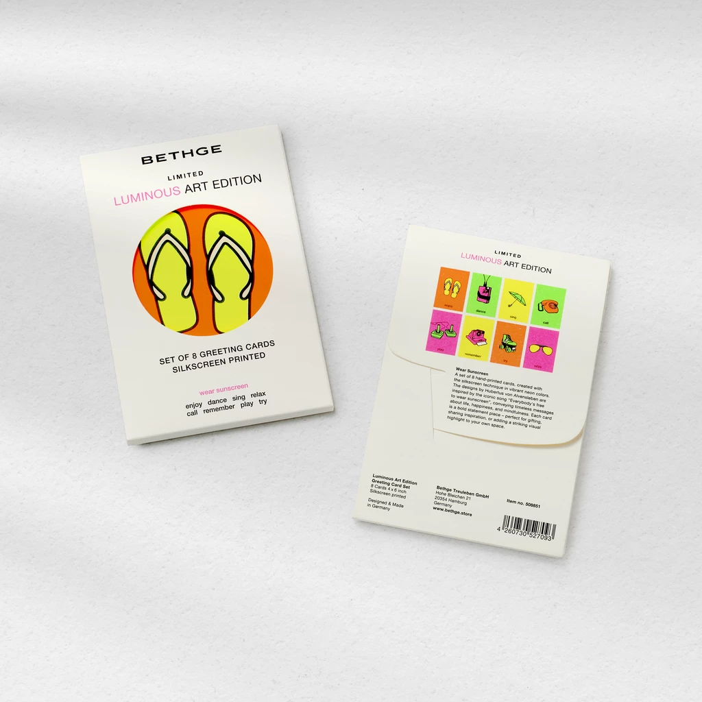Luminous Art Edition Greeting Card Set – 8 Cards