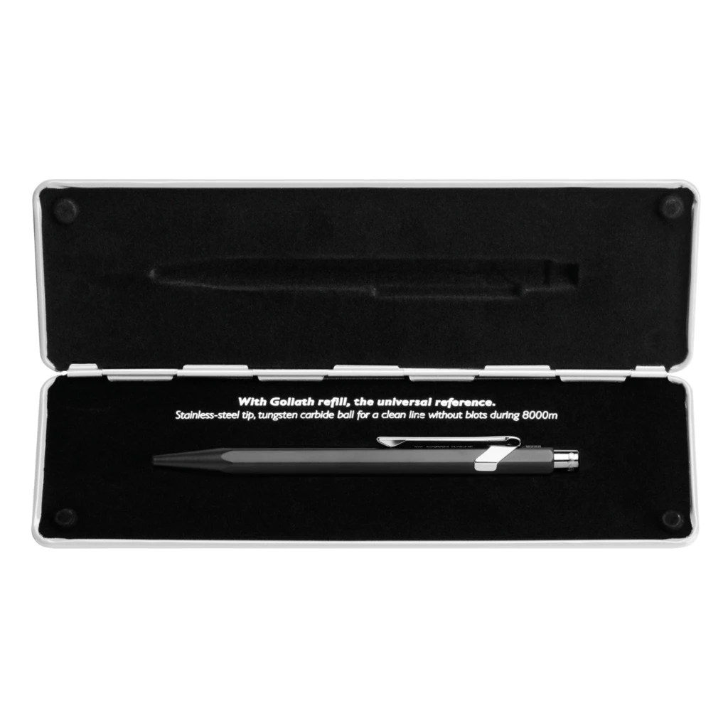 Caran d'Ache 849 Pop Line Ballpoint Pen, gift box, black