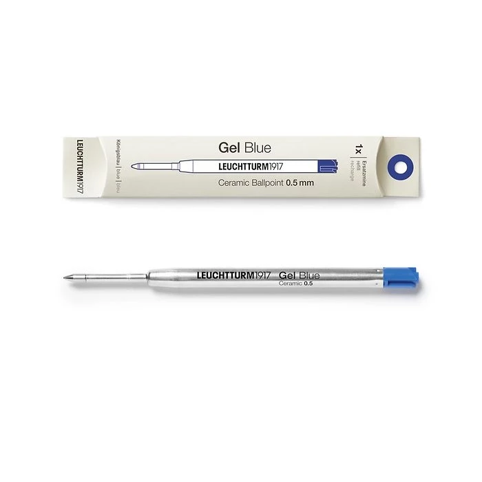 LEUCHTTURM1917 Drehgriffel Gel Pen Refill – Blue Ink