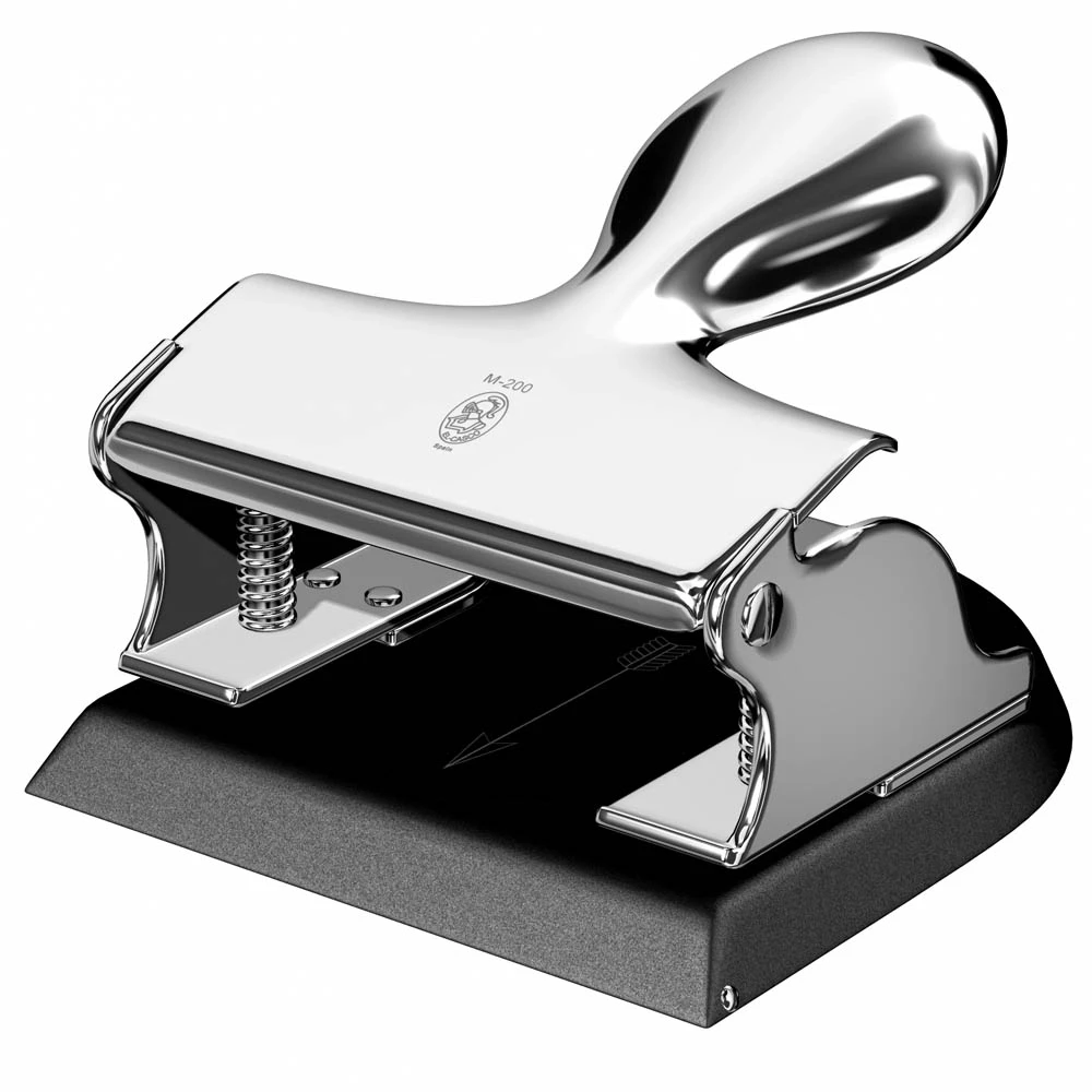 El Casco hole punch M200 black/chrome