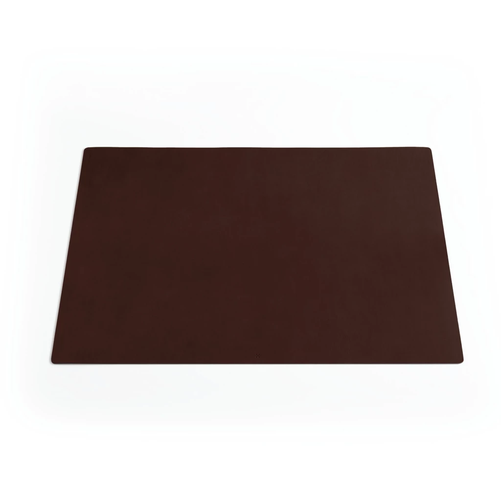 LEGENDÄR Desk Mat WRYTE, leather, dark brown