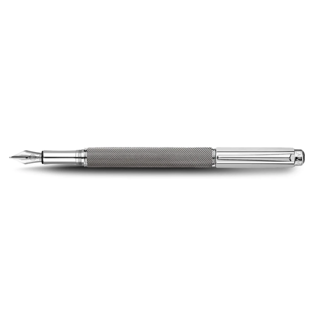 Caran d'Ache Varius Ivanhoe Fountain Pen, silv./rhod., nib B